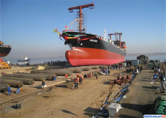 품질 Multi-Layered Marine Rubber Airbag with Repair Kit Included for Ship Launching and Salvage Operations in 0.8-3 M Diameter 공장