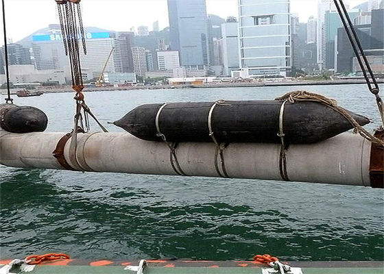 품질 ISO 14409 Certified Pneumatic Rubber Fender - Natural Rubber Marine Airbag with 80kpa Working Pressure 공장