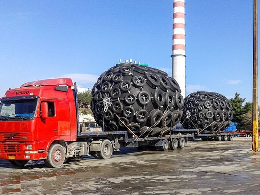 품질 해양 장비 공기 고무 방현재 부력 요코하마 유형 공장