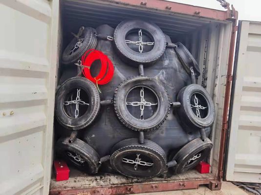 품질 플랫폼 떠있는 요코하마 타입 공압 고무 방현재 50 kpa 80 kpa 공장