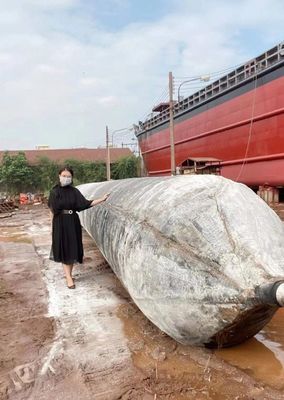 품질 해양 에어백 부풀게할 수 있는 공기 무거운 물건 들기에 착수하는 충돌 선박 공장