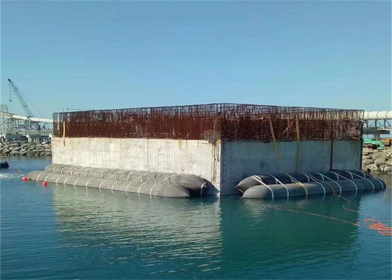 품질 1500x15000mm 천연 고무 재료로 해상 선박 발사 에어백 공장