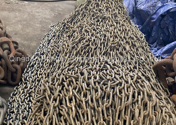 품질 눈금매겨진 활성화한 닻사슬 16mm-100mm을 기계화하고 용접하기 공장