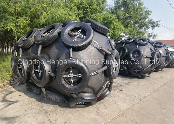 품질 50kpa Inflatable Rubber Fender for Ship Docking 24 Months Shelf Life 공장